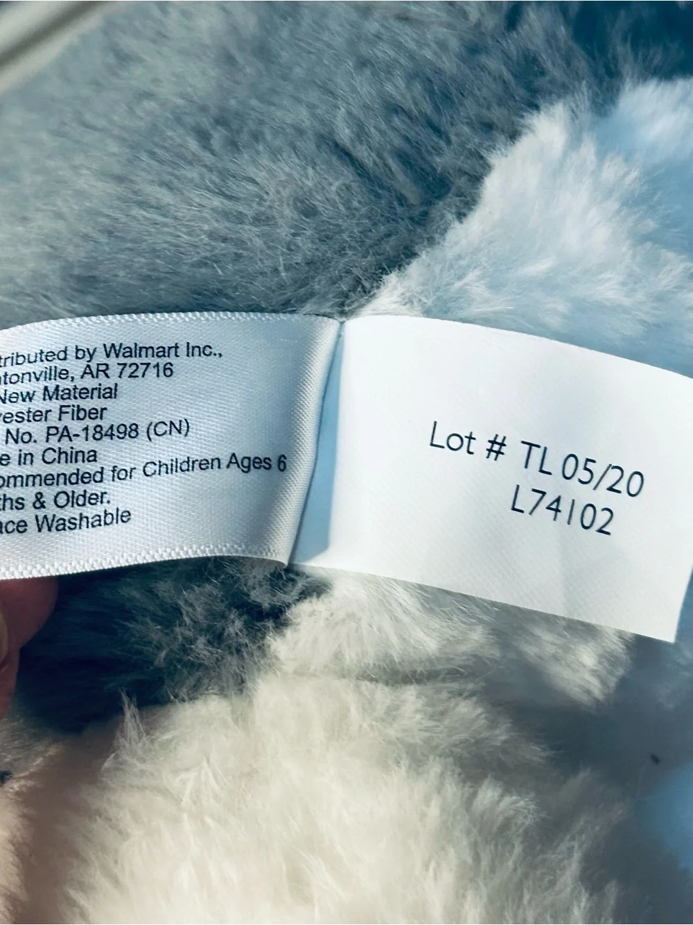 Husky Wolf Spark Create Imagine Plush Puppy Dog Gray/white Stuffy Pre-owned  12”